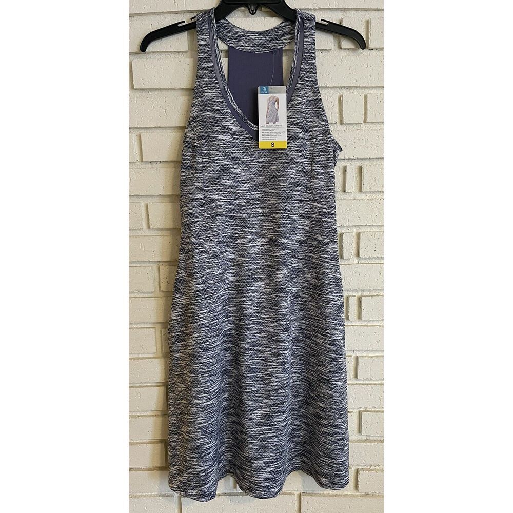 MPG Mondetta Performance Gear Ladies' Sleeveless Dress Purple Grey Combo sz Sm.